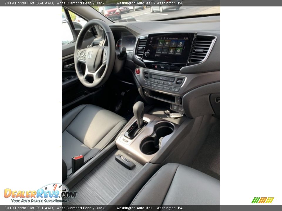 2019 Honda Pilot EX-L AWD White Diamond Pearl / Black Photo #33