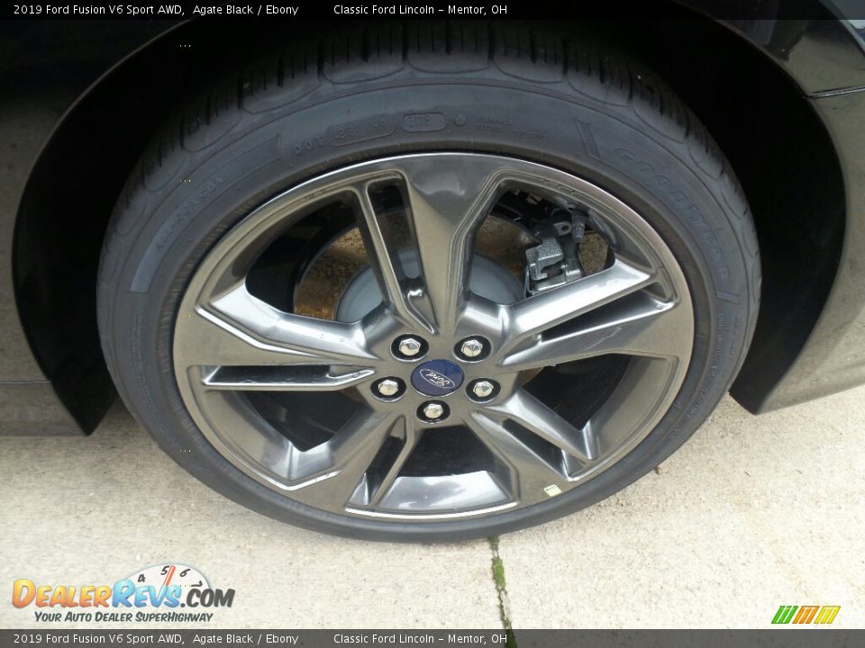 2019 Ford Fusion V6 Sport AWD Wheel Photo #4