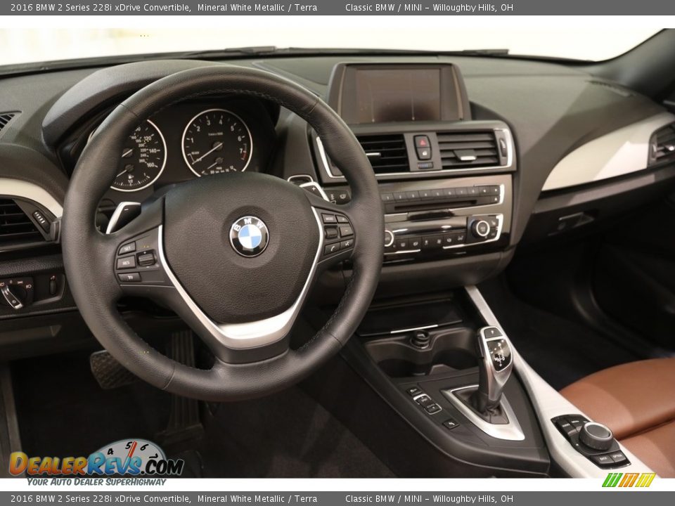 2016 BMW 2 Series 228i xDrive Convertible Mineral White Metallic / Terra Photo #7