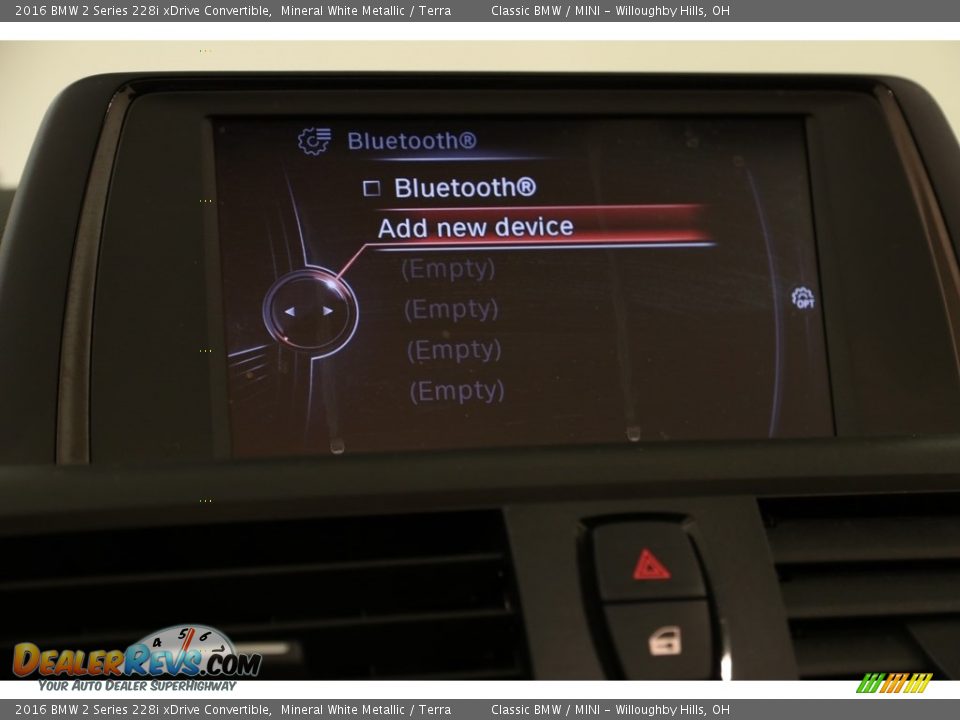 2016 BMW 2 Series 228i xDrive Convertible Mineral White Metallic / Terra Photo #13