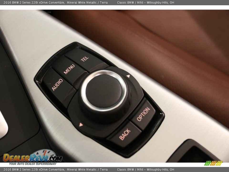 2016 BMW 2 Series 228i xDrive Convertible Mineral White Metallic / Terra Photo #19