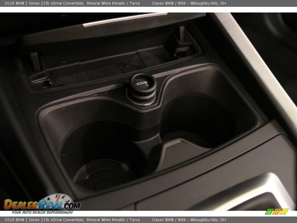 2016 BMW 2 Series 228i xDrive Convertible Mineral White Metallic / Terra Photo #20