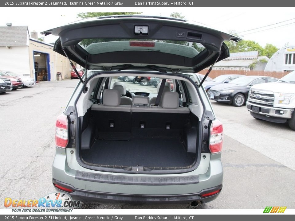 2015 Subaru Forester 2.5i Limited Jasmine Green Metallic / Gray Photo #13