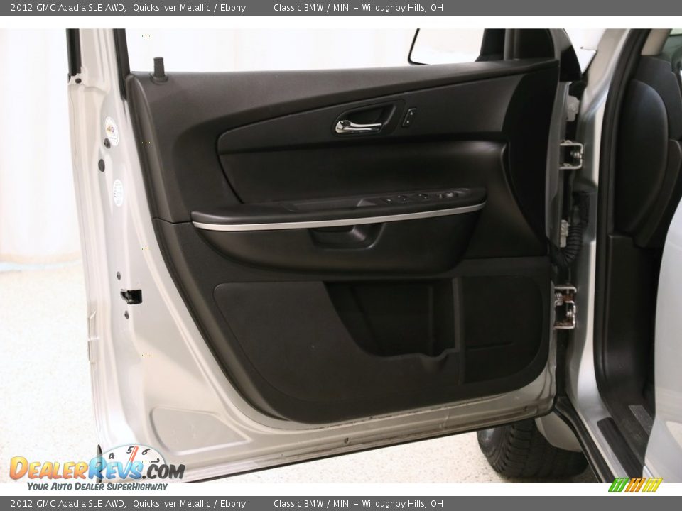 2012 GMC Acadia SLE AWD Quicksilver Metallic / Ebony Photo #4
