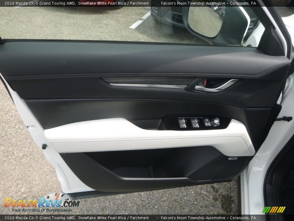 2019 Mazda CX-5 Grand Touring AWD Snowflake White Pearl Mica / Parchment Photo #10