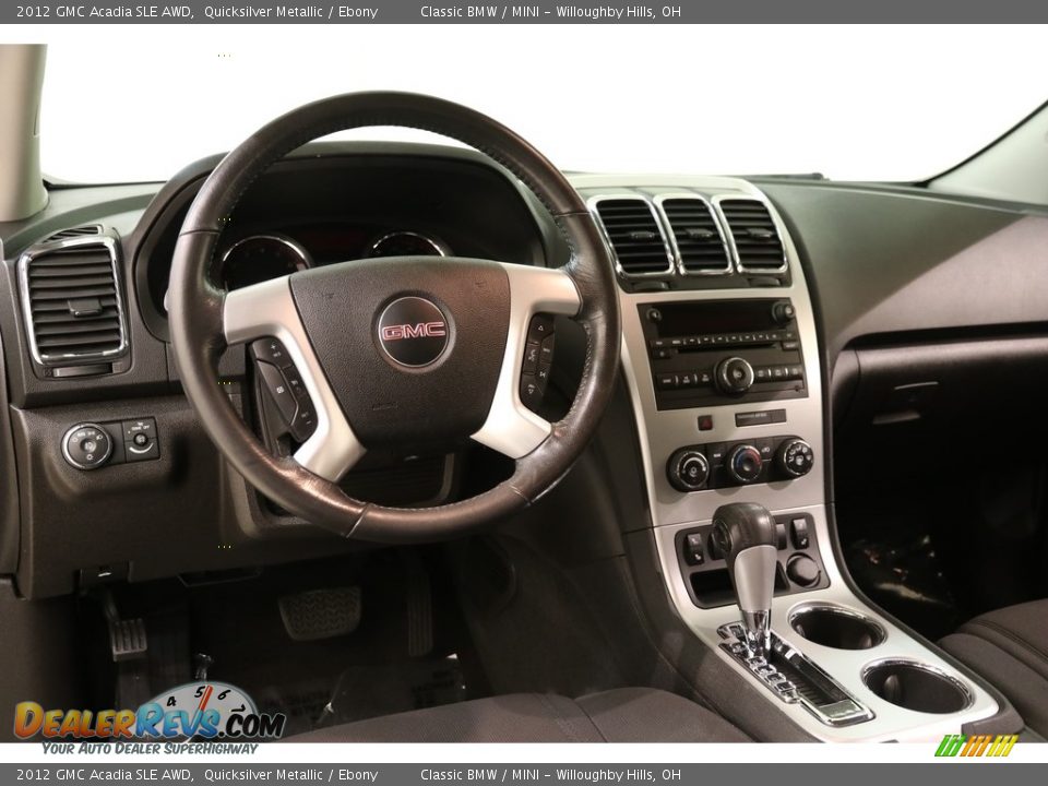 2012 GMC Acadia SLE AWD Quicksilver Metallic / Ebony Photo #6