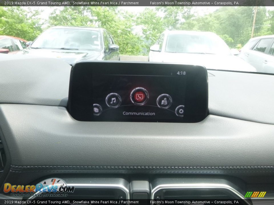 2019 Mazda CX-5 Grand Touring AWD Snowflake White Pearl Mica / Parchment Photo #13