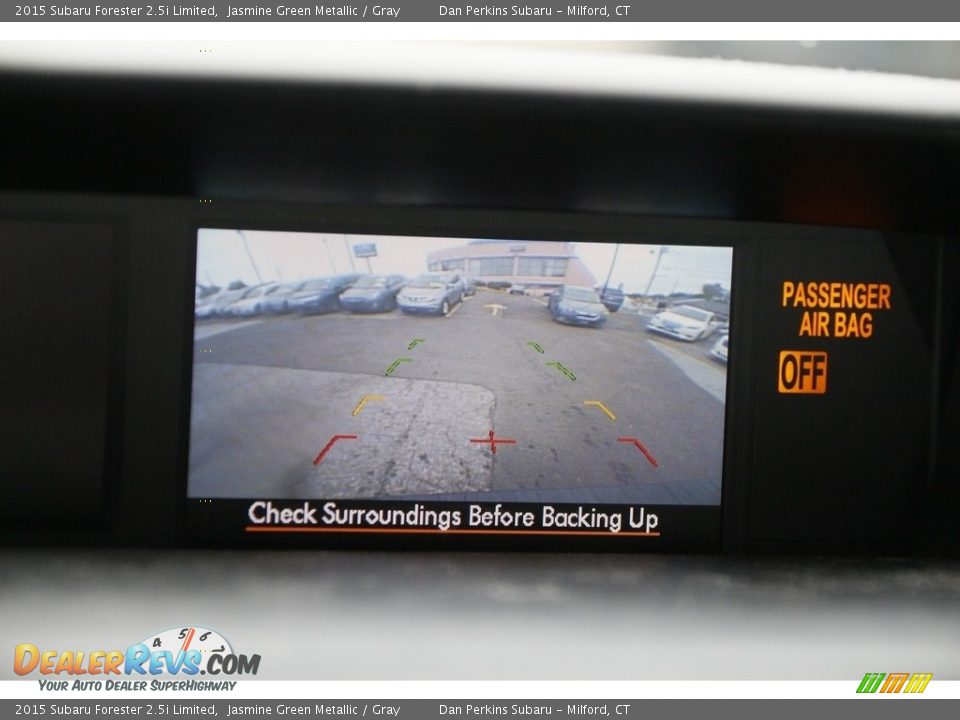 2015 Subaru Forester 2.5i Limited Jasmine Green Metallic / Gray Photo #19