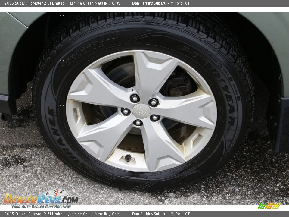2015 Subaru Forester 2.5i Limited Jasmine Green Metallic / Gray Photo #20