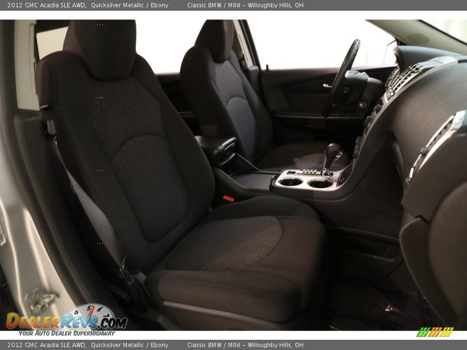 2012 GMC Acadia SLE AWD Quicksilver Metallic / Ebony Photo #12