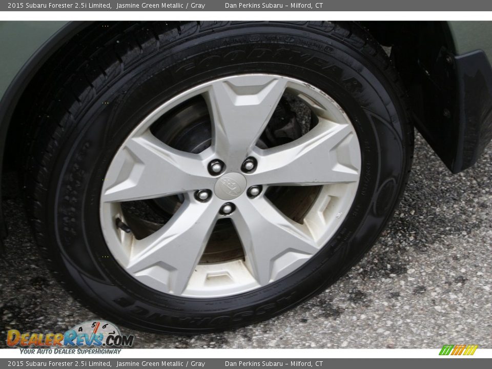 2015 Subaru Forester 2.5i Limited Jasmine Green Metallic / Gray Photo #21