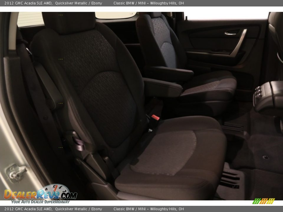 2012 GMC Acadia SLE AWD Quicksilver Metallic / Ebony Photo #13