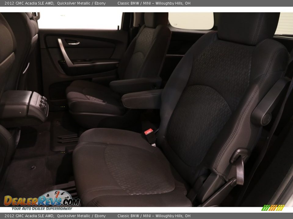 2012 GMC Acadia SLE AWD Quicksilver Metallic / Ebony Photo #14