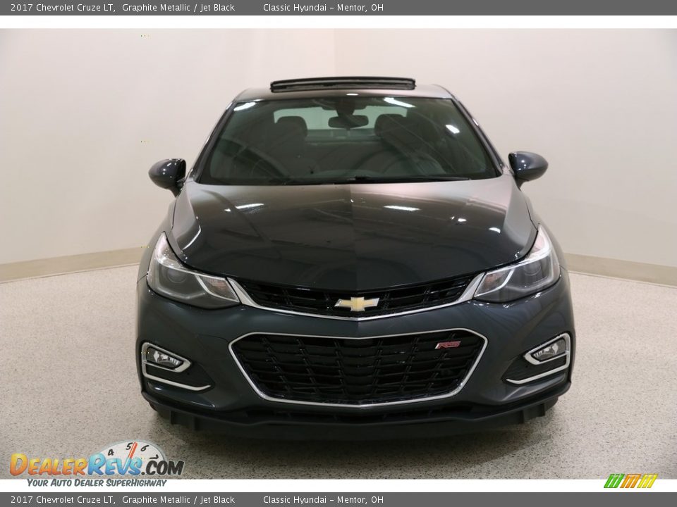 2017 Chevrolet Cruze LT Graphite Metallic / Jet Black Photo #2