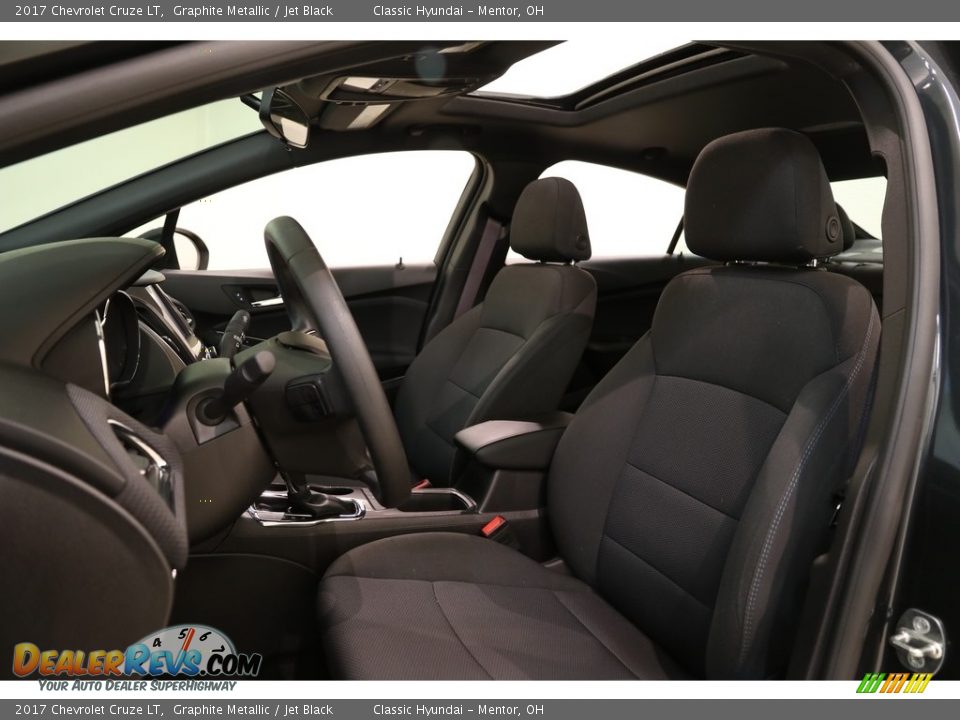 2017 Chevrolet Cruze LT Graphite Metallic / Jet Black Photo #5