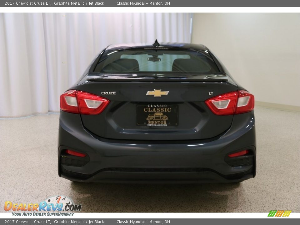 2017 Chevrolet Cruze LT Graphite Metallic / Jet Black Photo #19