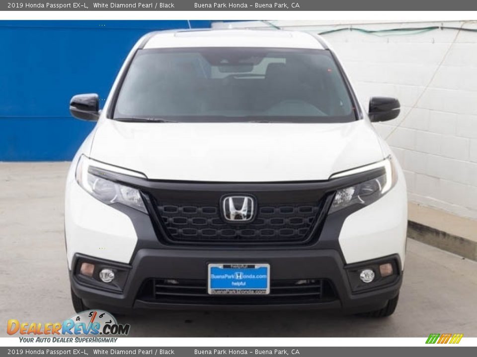 2019 Honda Passport EX-L White Diamond Pearl / Black Photo #3