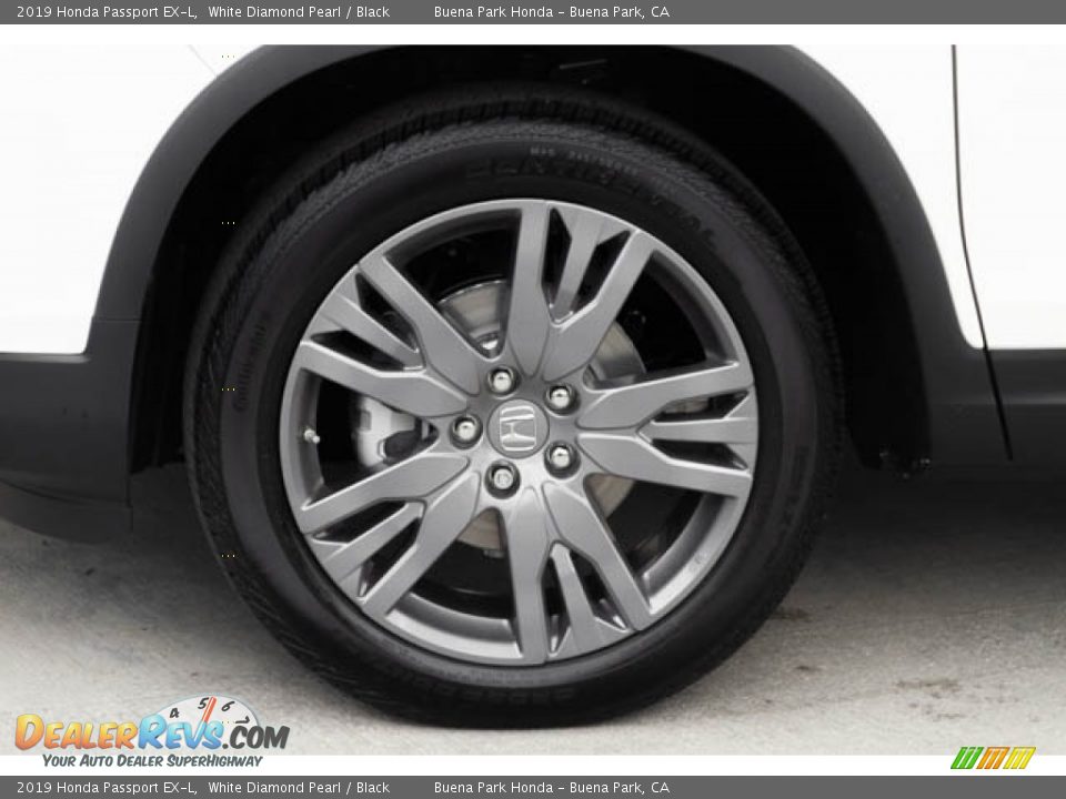 2019 Honda Passport EX-L White Diamond Pearl / Black Photo #12