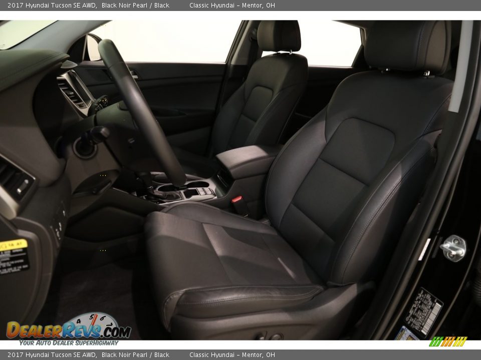 2017 Hyundai Tucson SE AWD Black Noir Pearl / Black Photo #5