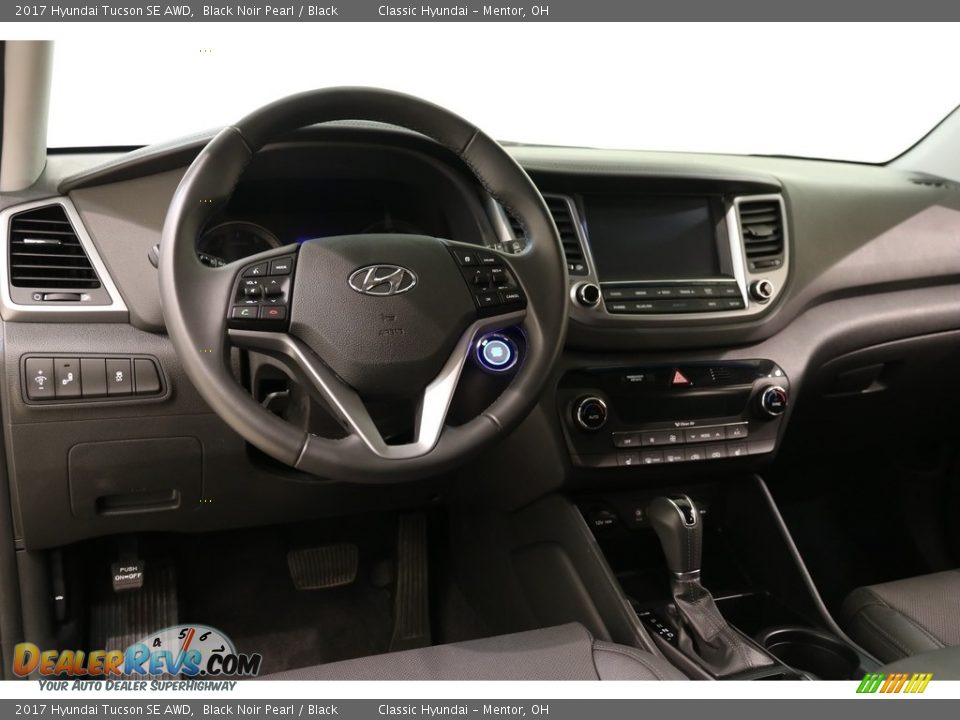 2017 Hyundai Tucson SE AWD Black Noir Pearl / Black Photo #6