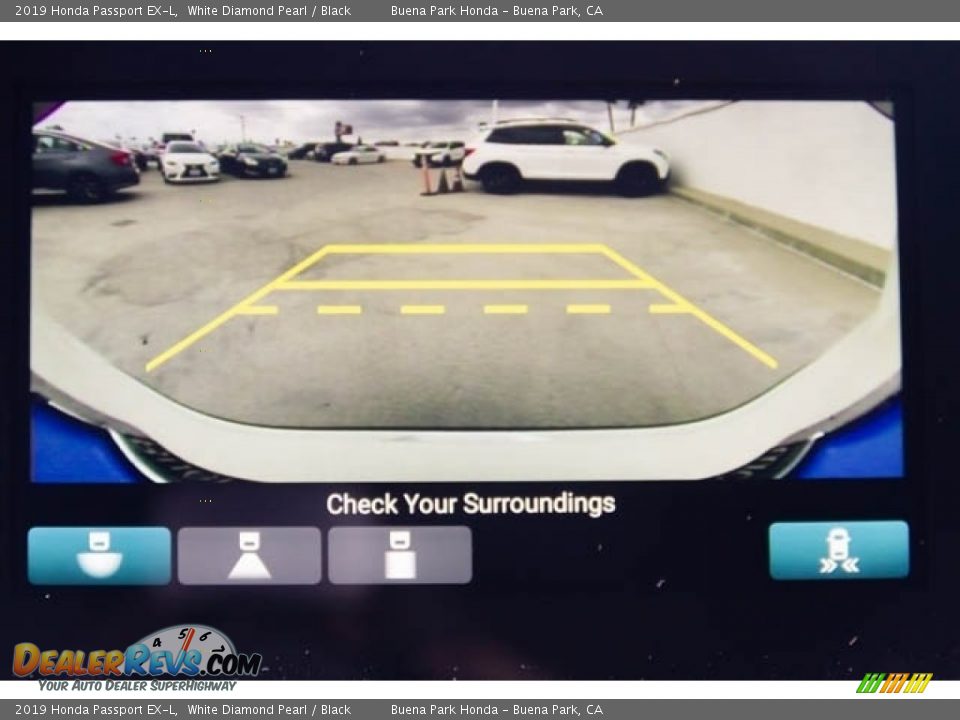 2019 Honda Passport EX-L White Diamond Pearl / Black Photo #14