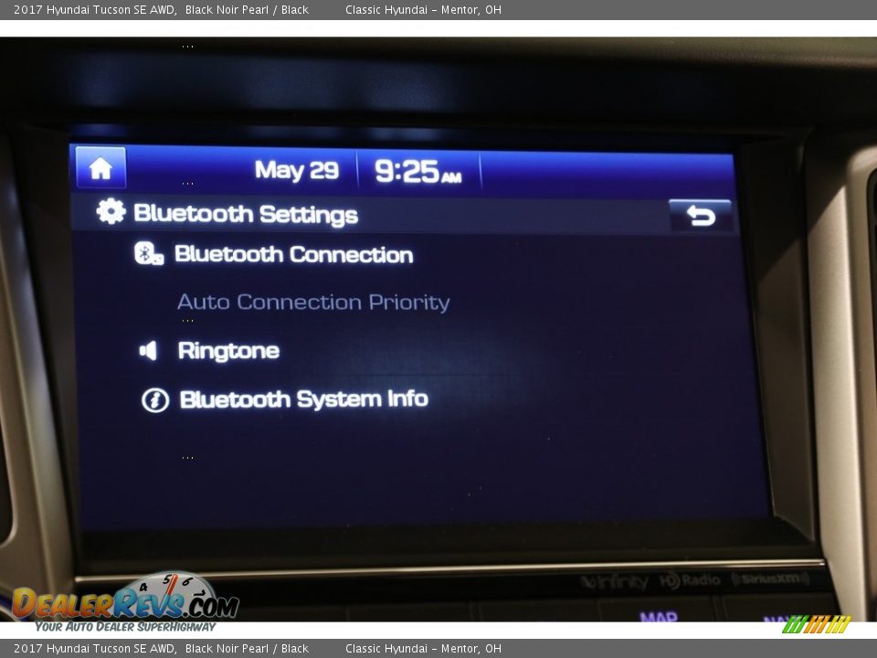 2017 Hyundai Tucson SE AWD Black Noir Pearl / Black Photo #12