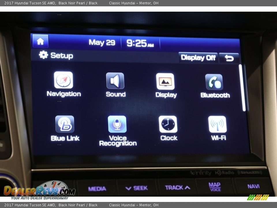 2017 Hyundai Tucson SE AWD Black Noir Pearl / Black Photo #13