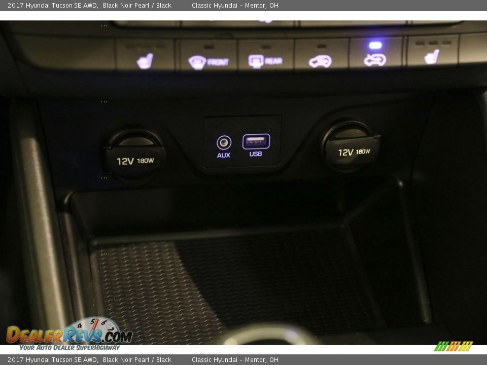 2017 Hyundai Tucson SE AWD Black Noir Pearl / Black Photo #16