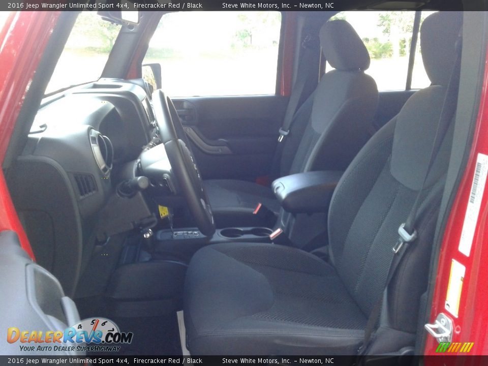 2016 Jeep Wrangler Unlimited Sport 4x4 Firecracker Red / Black Photo #10
