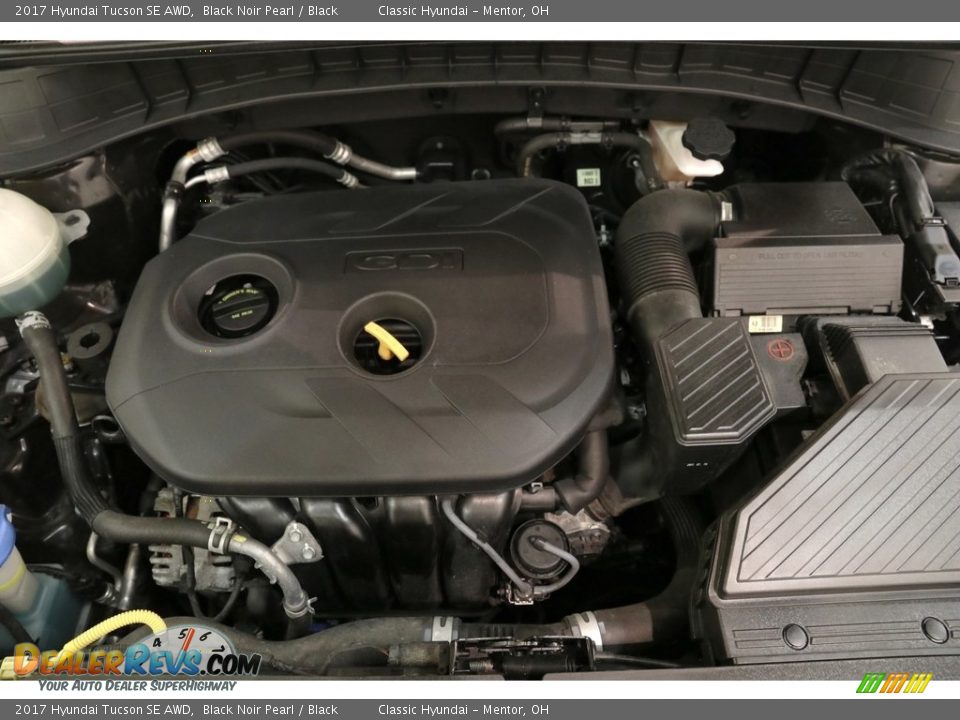 2017 Hyundai Tucson SE AWD Black Noir Pearl / Black Photo #21