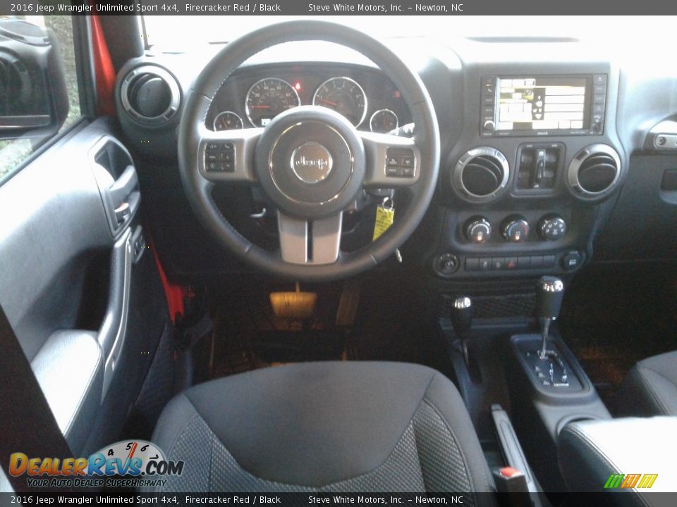 2016 Jeep Wrangler Unlimited Sport 4x4 Firecracker Red / Black Photo #24