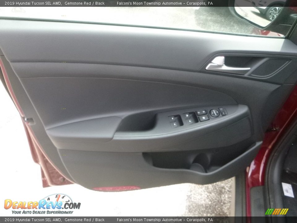 2019 Hyundai Tucson SEL AWD Gemstone Red / Black Photo #10