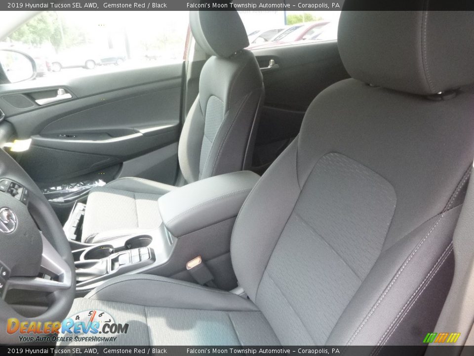 2019 Hyundai Tucson SEL AWD Gemstone Red / Black Photo #11