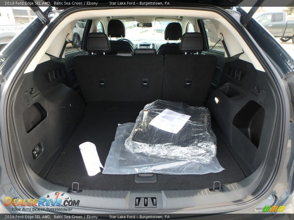 2019 Ford Edge SEL AWD Baltic Sea Green / Ebony Photo #7