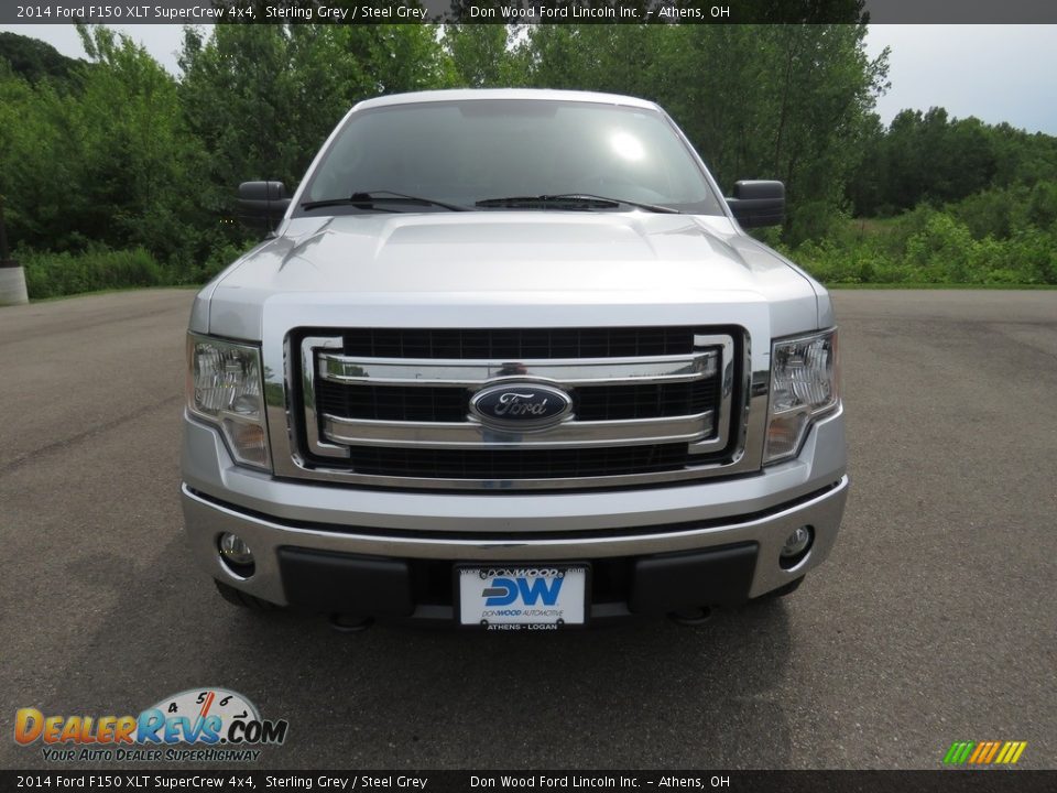 2014 Ford F150 XLT SuperCrew 4x4 Sterling Grey / Steel Grey Photo #3