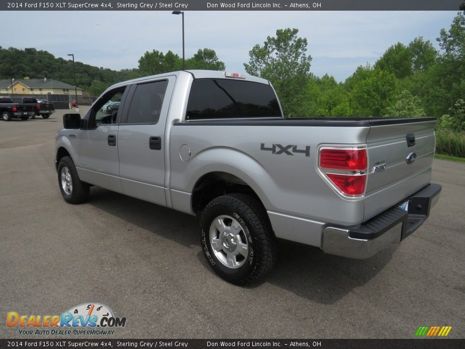 2014 Ford F150 XLT SuperCrew 4x4 Sterling Grey / Steel Grey Photo #8