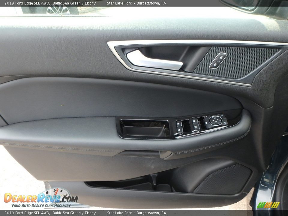 2019 Ford Edge SEL AWD Baltic Sea Green / Ebony Photo #14