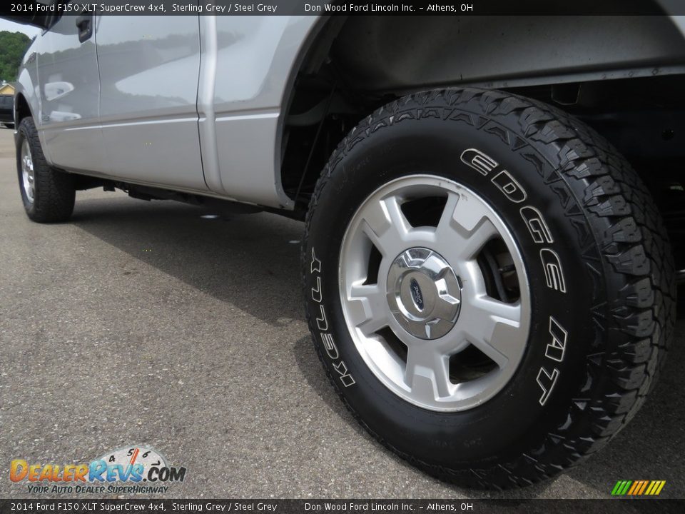 2014 Ford F150 XLT SuperCrew 4x4 Sterling Grey / Steel Grey Photo #9
