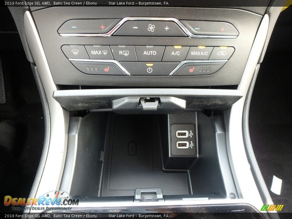2019 Ford Edge SEL AWD Baltic Sea Green / Ebony Photo #18