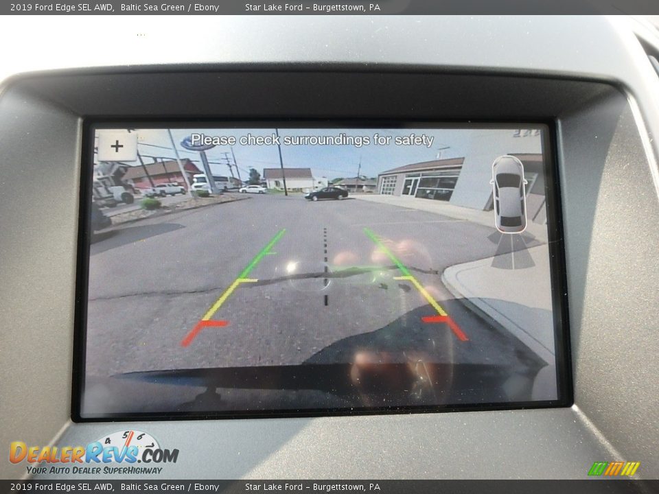 2019 Ford Edge SEL AWD Baltic Sea Green / Ebony Photo #19