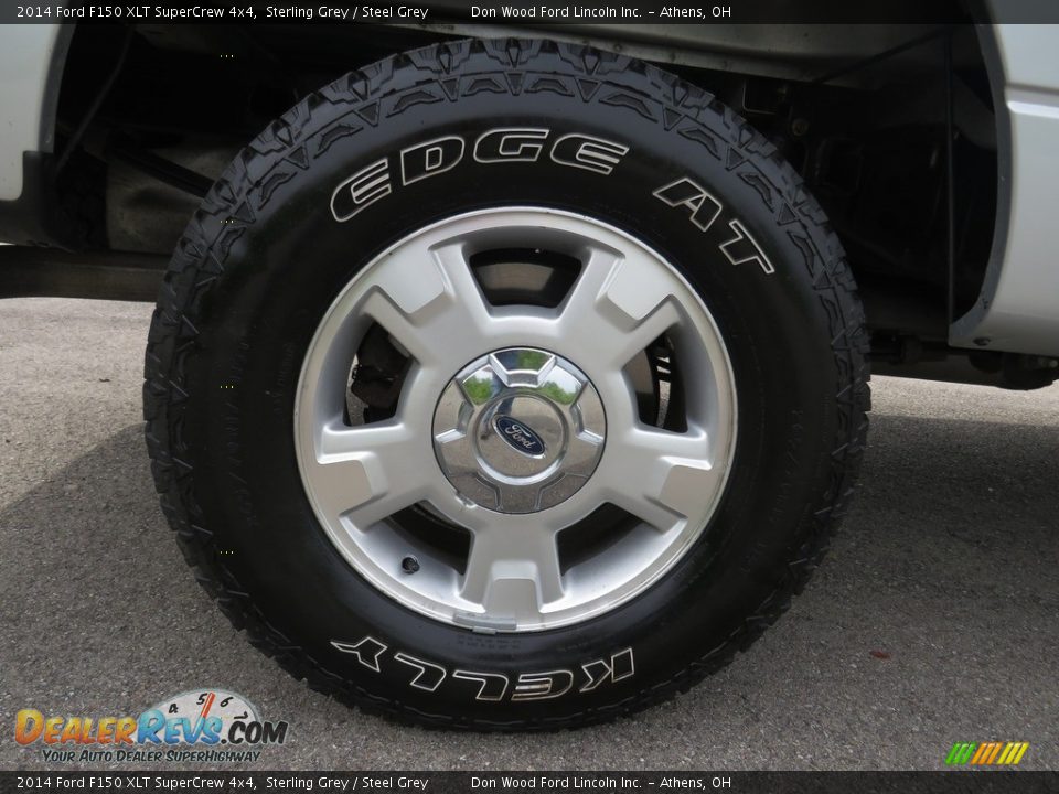 2014 Ford F150 XLT SuperCrew 4x4 Sterling Grey / Steel Grey Photo #14