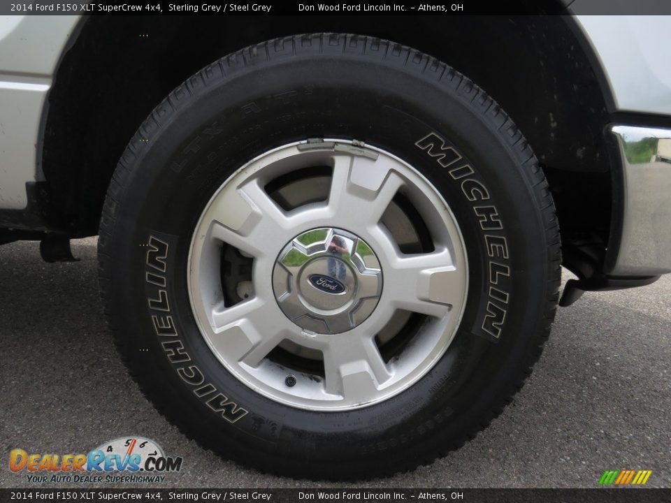 2014 Ford F150 XLT SuperCrew 4x4 Sterling Grey / Steel Grey Photo #15