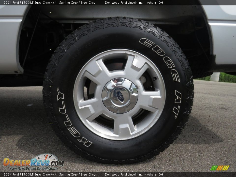 2014 Ford F150 XLT SuperCrew 4x4 Sterling Grey / Steel Grey Photo #17