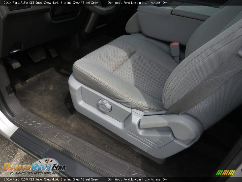 2014 Ford F150 XLT SuperCrew 4x4 Sterling Grey / Steel Grey Photo #19