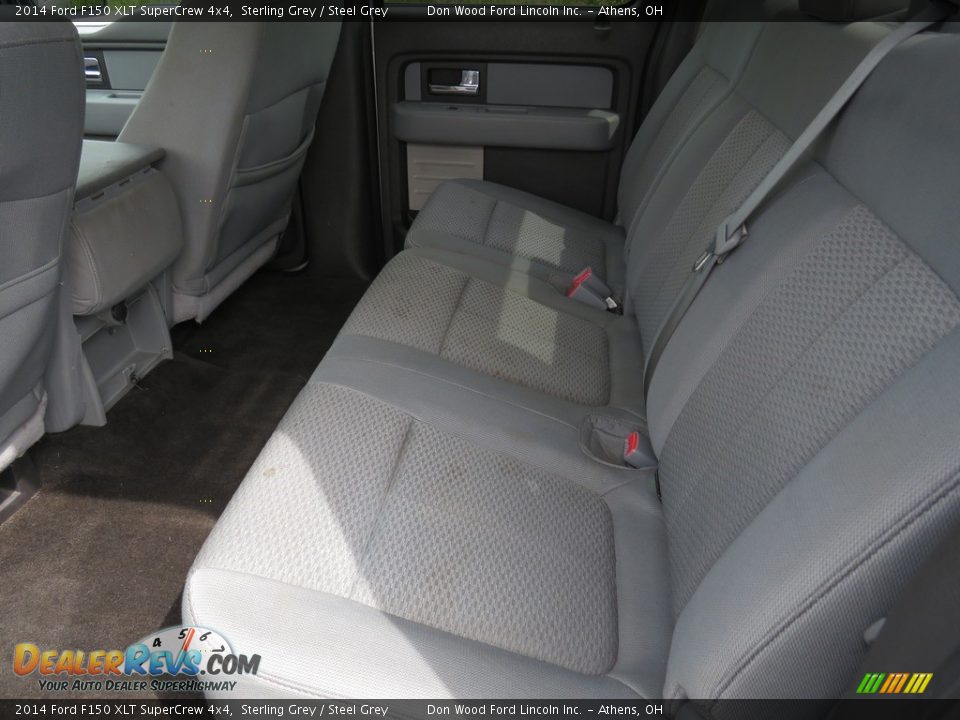 2014 Ford F150 XLT SuperCrew 4x4 Sterling Grey / Steel Grey Photo #23