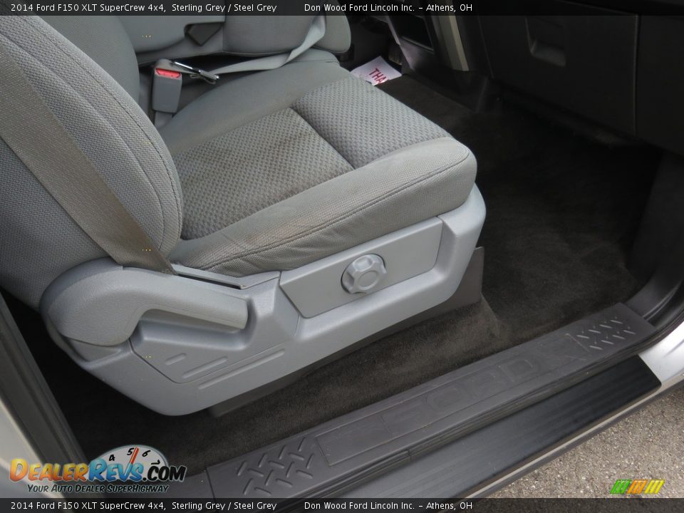 2014 Ford F150 XLT SuperCrew 4x4 Sterling Grey / Steel Grey Photo #27