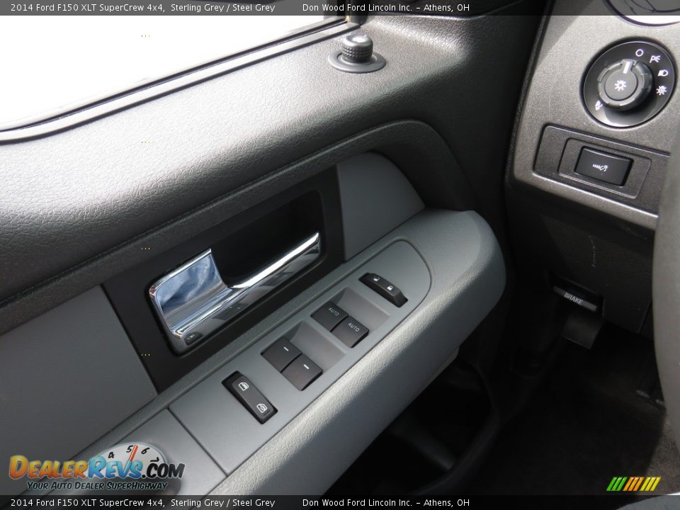 2014 Ford F150 XLT SuperCrew 4x4 Sterling Grey / Steel Grey Photo #29