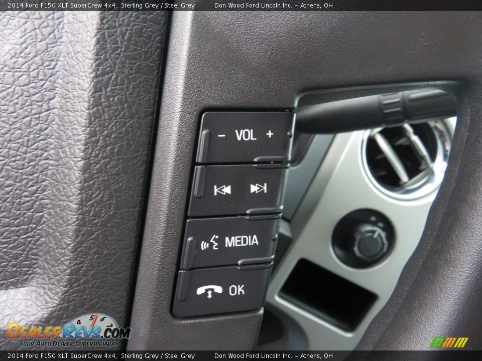 2014 Ford F150 XLT SuperCrew 4x4 Sterling Grey / Steel Grey Photo #34