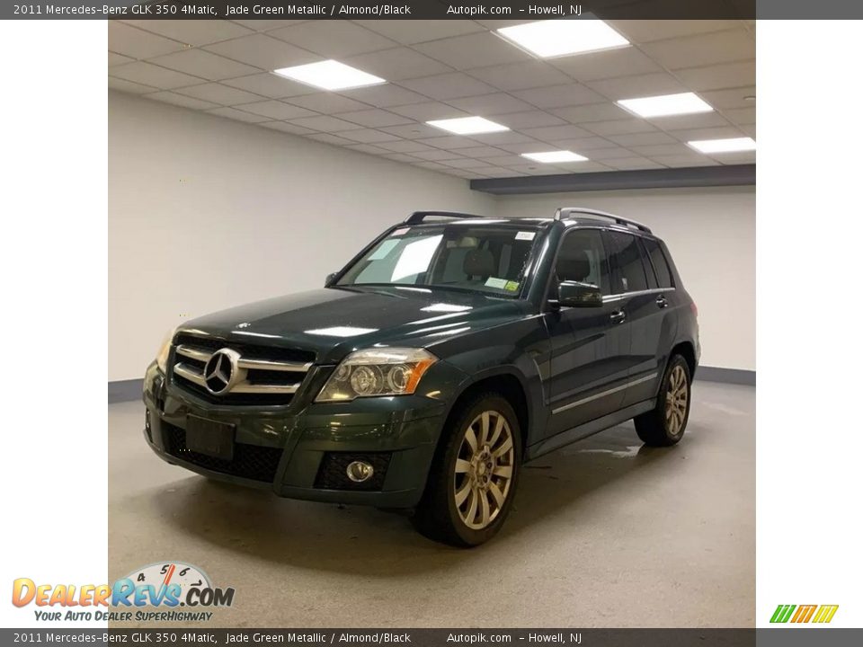 2011 Mercedes-Benz GLK 350 4Matic Jade Green Metallic / Almond/Black Photo #1