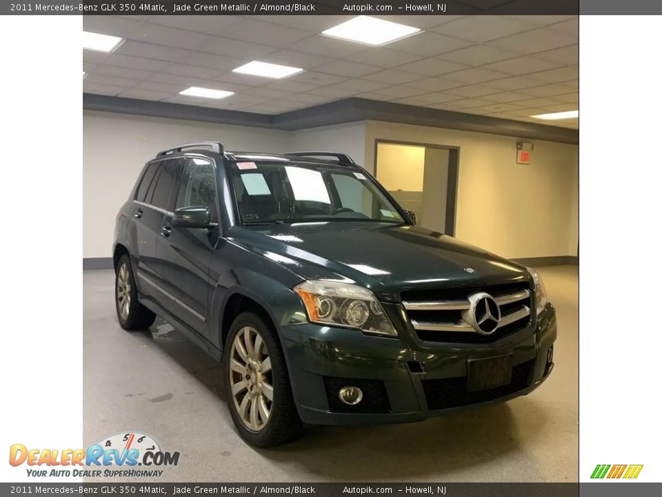 2011 Mercedes-Benz GLK 350 4Matic Jade Green Metallic / Almond/Black Photo #7